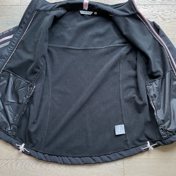 WOMEN’S Golf softshell Jacket Navy and Pink size M by Abacus - Picture 8 of 16